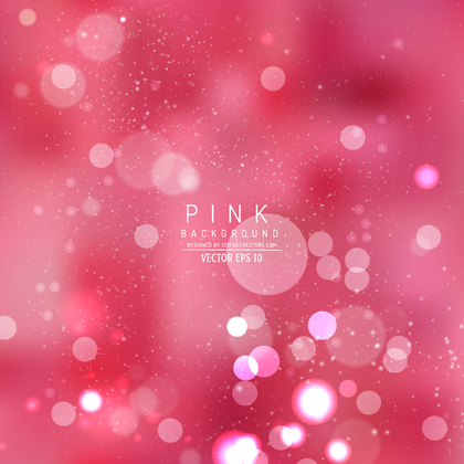 Blurred Pink Lights Background
