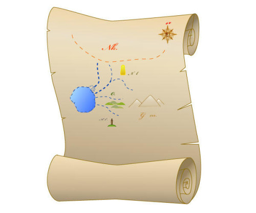Free Old Scroll Paper Vector