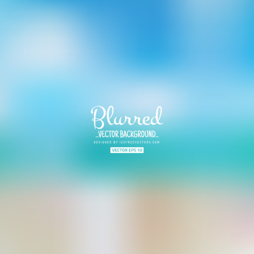 Blurred Light Blue Beige Background