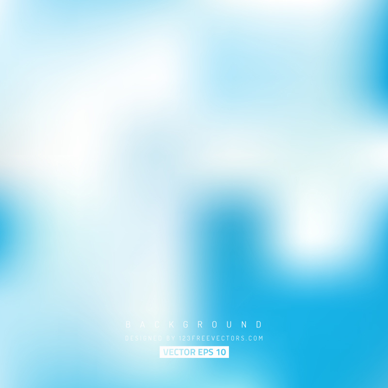 Light Blue Blurred Background