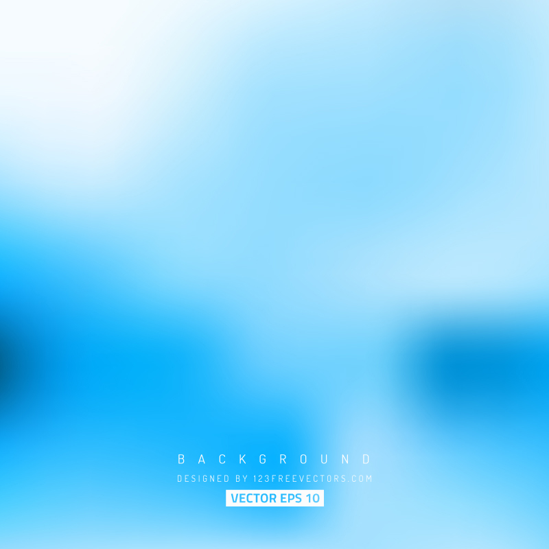 Light Blue Blurry Background