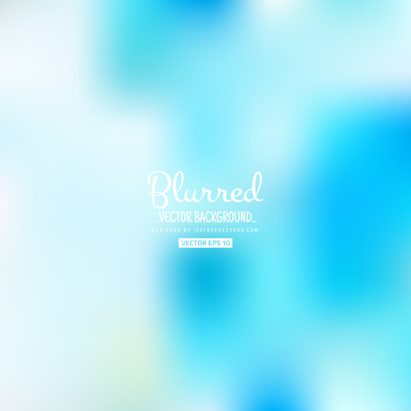 Light Blue Blurred Background Graphics