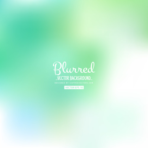 Blurred Light Green Background