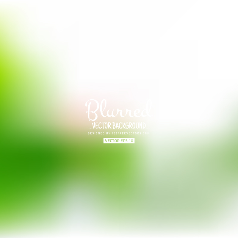 Light Green Blurry Background