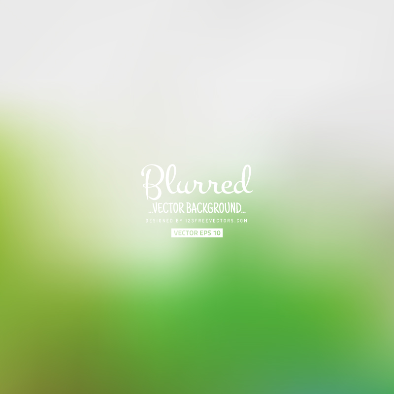 Light Green Blur Background