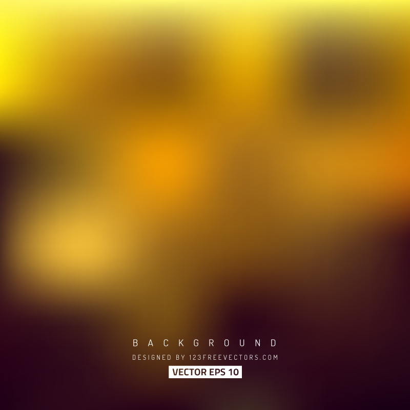 Dark Orange Blurred Background