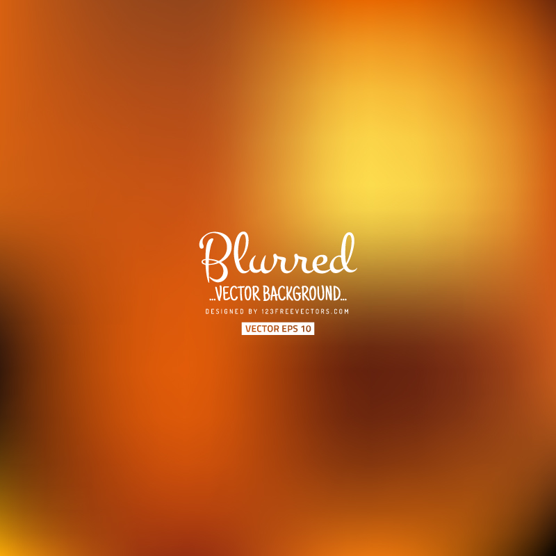 Dark Orange Blurred Background Graphics
