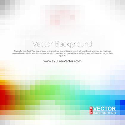 Abstract Colorful Square Vector Background Download