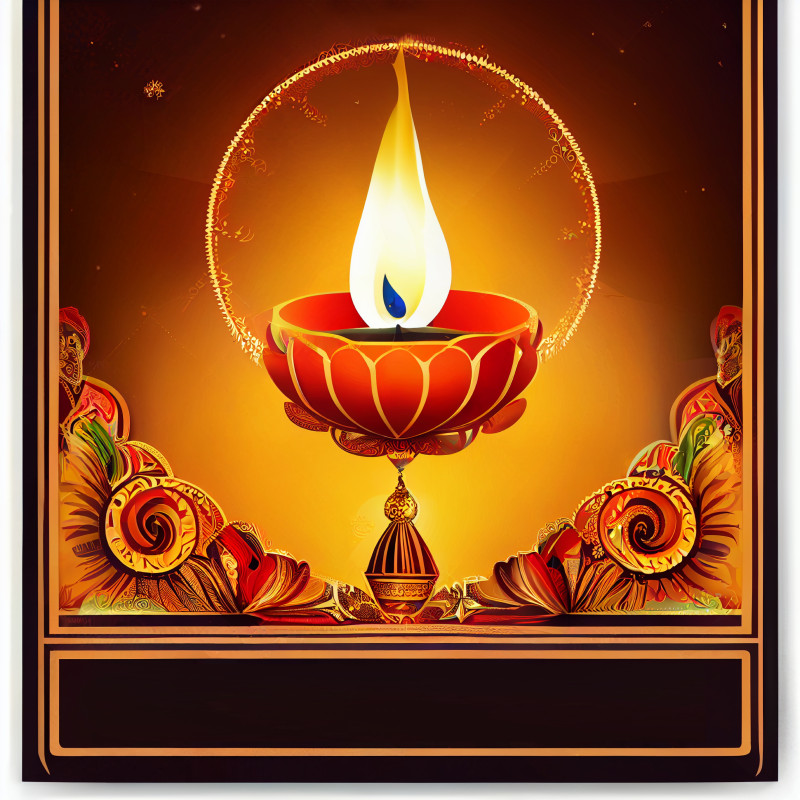 Happy Diwali Card Image