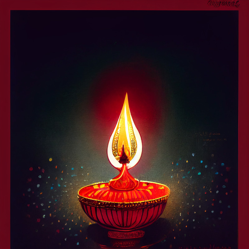 Happy Diwali Poster Design