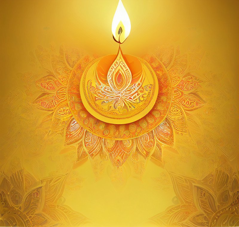 Diwali Diya Poster