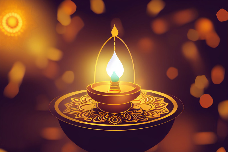 Diwali Diya Image