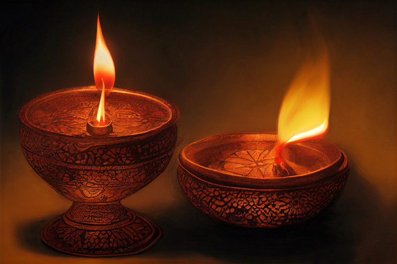 Diwali Diya Image