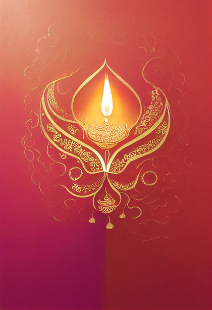 Diwali Diya Poster