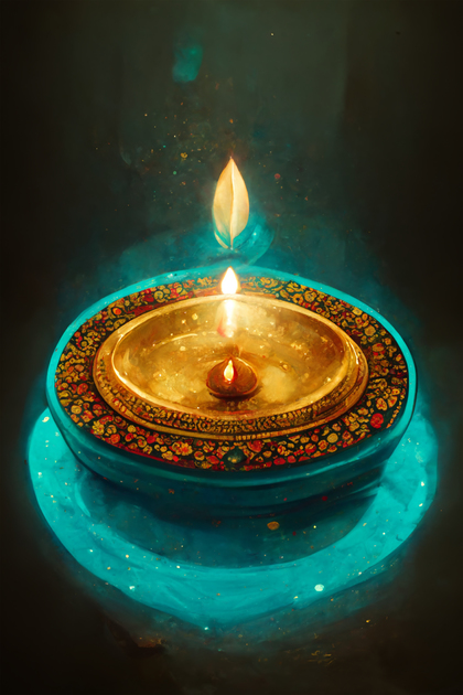 Diwali Diya Poster