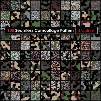 3 Color Camouflage Pattern Pack