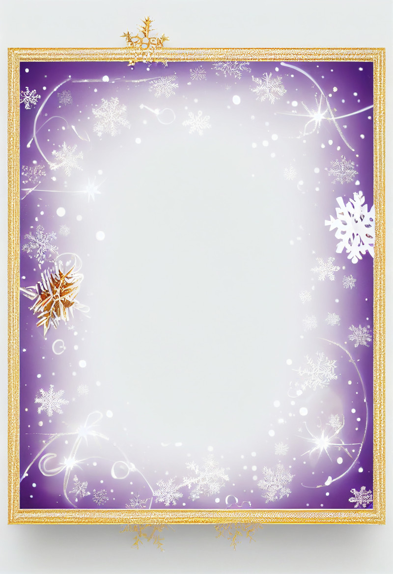 Christmas Frame Background Image