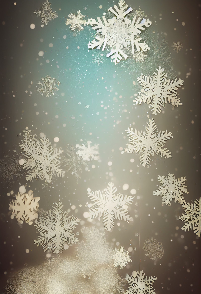 Christmas Snowflake Background