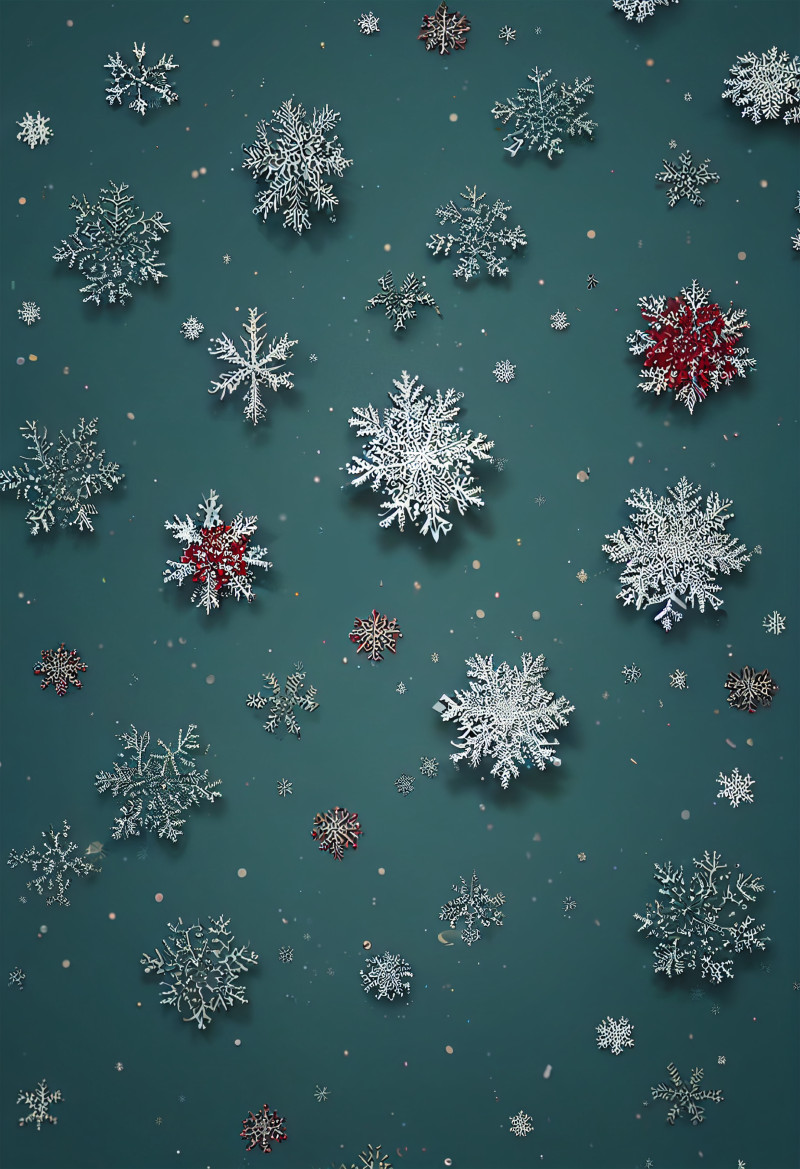 Christmas Snowflakes Background