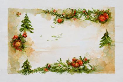 Free Download Vintage Christmas Background Image