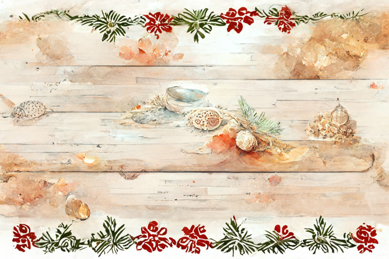 Vintage Christmas Background Image