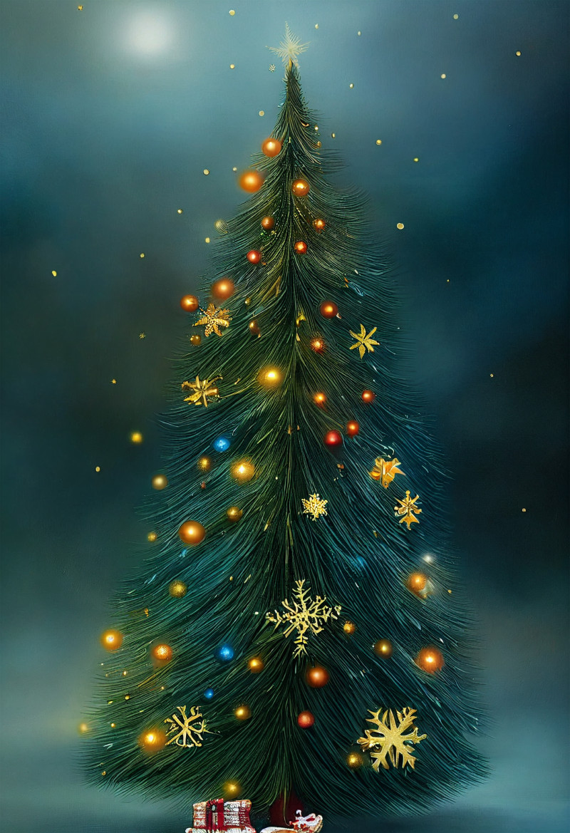 Christmas Tree Background