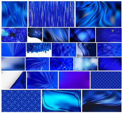 Shades of Serenity: Royal Blue Vector Backgrounds for Every Designer
