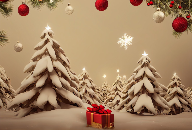 Christmas Tree Background