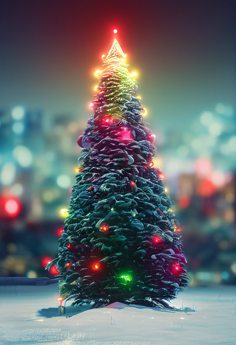 Christmas Tree Background