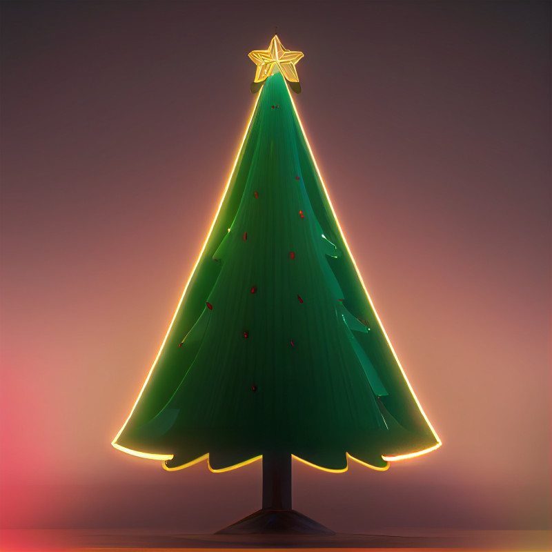 Christmas Tree Background Image