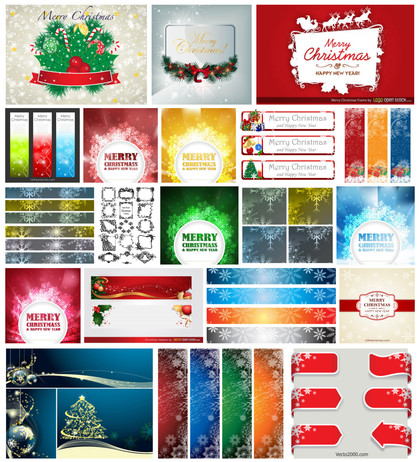 Bringing Festive Splendor: 20 Christmas Banner Designs to Adorn Your Celebrations – Free and Premium Vector Resources