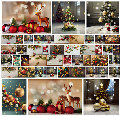 Sparkling Elegance: 45 Captivating Christmas Balls Backgrounds for Your Festive Creations