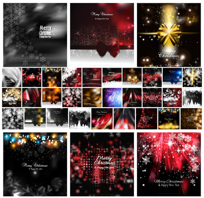 35 Captivating Dark Color Christmas Backgrounds: Free Design Resources for a Cozy Holiday Ambience