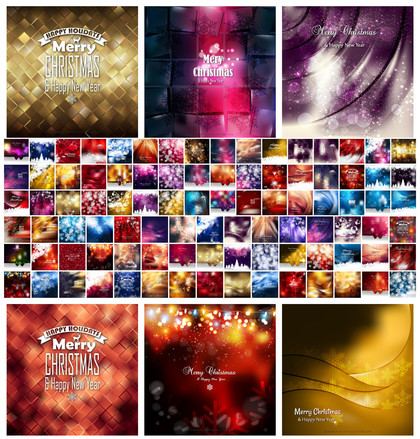 100 Free Christmas Background Vector Designs for Festive Creativity