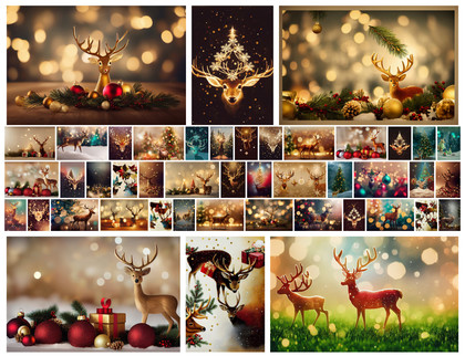 Embrace the Season: 45 Ready-to-Print Christmas Backgrounds for Your Heartfelt Greetings