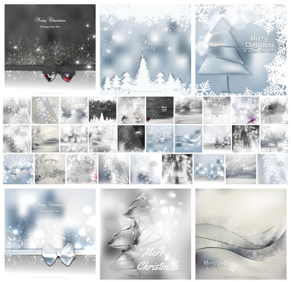 Embrace the Season: 35 Grey Christmas Backgrounds for Your Greeting Cards and Decor