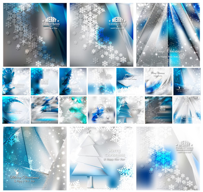 Captivating 20 Blue and Grey Christmas Backgrounds: Perfect for Greeting Cards, Decorations, and More