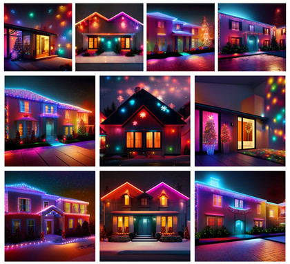 Glowing Elegance: 10 Stunning Outdoor Christmas Light Decoration Designs to Brighten Your Holidays