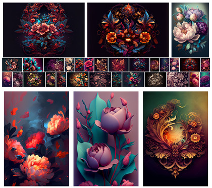 Exploring the Spectrum: Discover 33 Colorful Flower Backgrounds – Free High-Resolution Design Resource