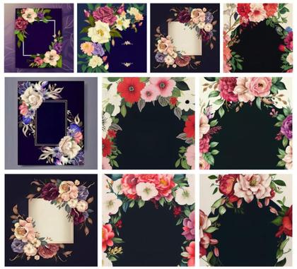 Blooms of Love: 10 Exquisite Flower Wedding Invitations for Your Special Day