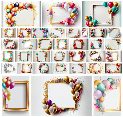 Crafting Heartfelt Wishes: 35 Happy Birthday Frame Backgrounds for Your Special Cards