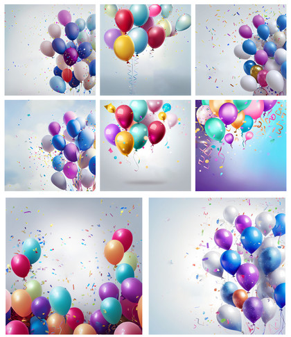 Discover Mesmerizing Birthday Balloon Backgrounds