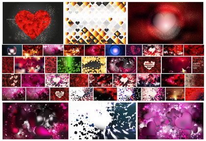 Enigmatic Hearts Backgrounds: 40+ Designs to Inspire Creativity