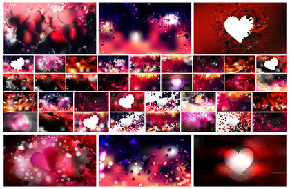 Noir Infusion: 40+ Red and Black Heart Designs to Mesmerize