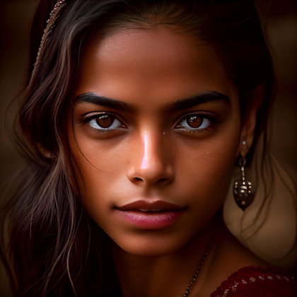 Beautiful Young Indian Girl Image