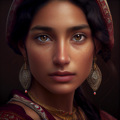 Beautiful Indian Woman Image