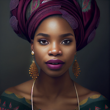 Nigerian Woman Image