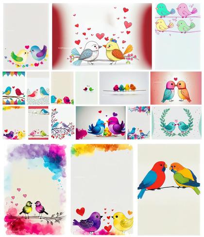 Whimsical Love: Crayon Colored Romance