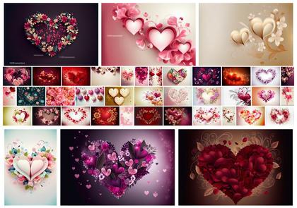 Captivating Floral Heart Designs for Valentines Day