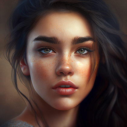 Girl Portrait Illustration